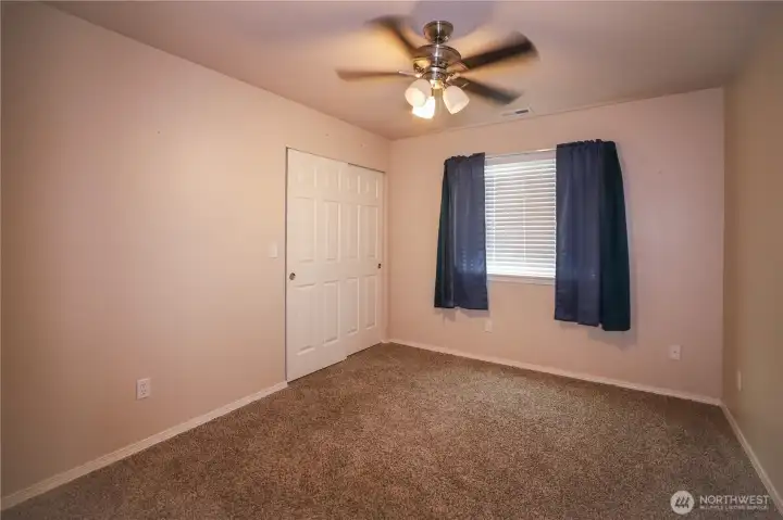 Nice sized bedroom, with closet and large window to let all the sunshine in.