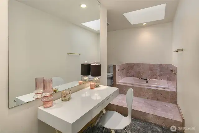 Primary bathroom.