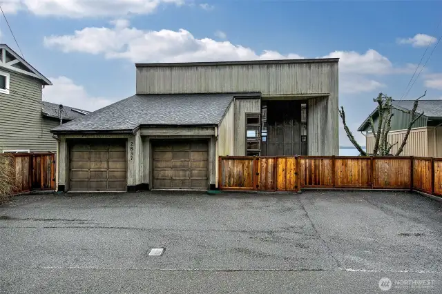 2 car garage and plenty of room for guest parking.