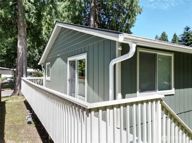 Deck Entrance from Dining Room