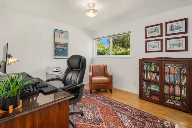 3rd bedroom on main level (currently using as home office)