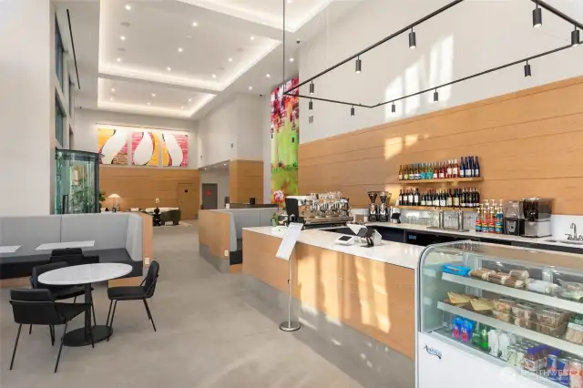 Spire's lobby coffee- Himalayan Java