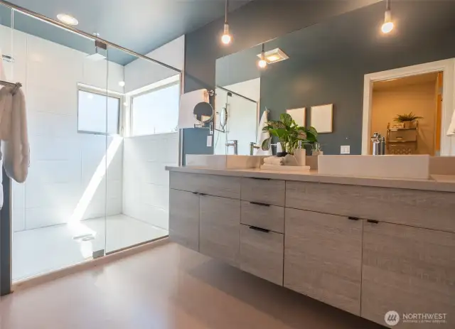 Master bathroom