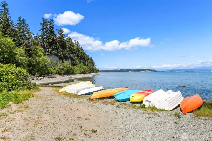 Enjoy access to 3 private beaches as a member of the Country Club community.