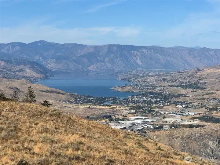 Watch the Sunset over Lake Chelan on this 5 acres property.