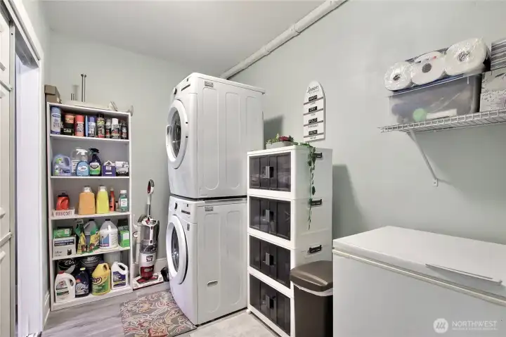 Guest house utility room