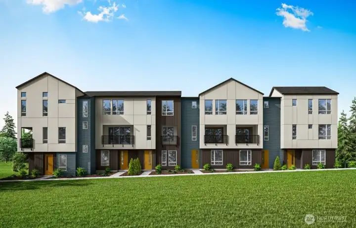 Exterior Rendering of Building 29.