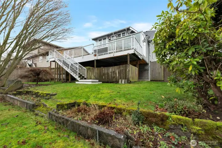 These planters are nearly ready for this year's seedlings and eventual harvest.