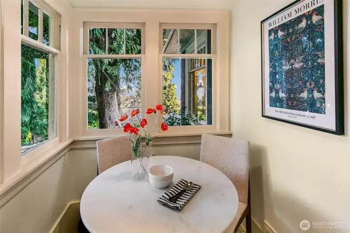 Perfect breakfast nook!