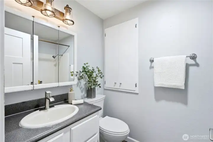 Hall bathroom-full bathroom