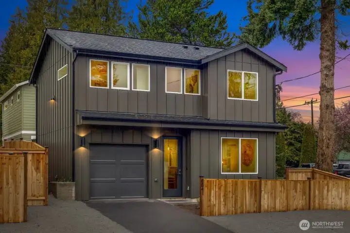 8841 Earl Ave NW - detached cottage in North Beach - fronts the street.