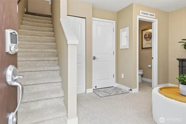 Stairs to main living space