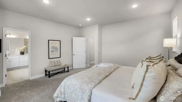 Home features a heat pump with smart thermostat for year-round comfort