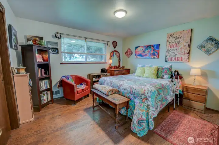 Bedroom 2 with LVP floor