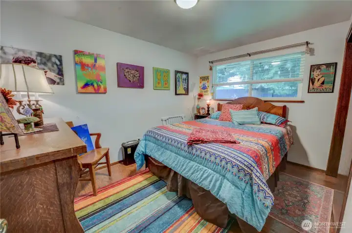 Bedroom 1 with LVP floor