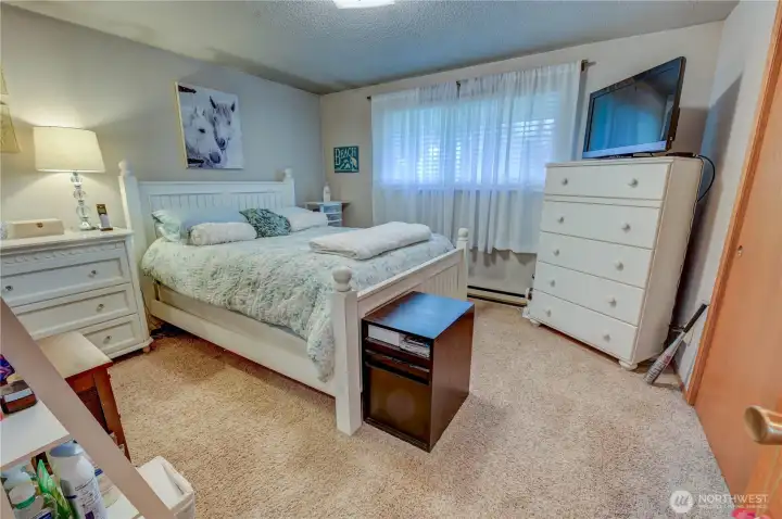 Bedroom 2 with wall-to-wall carpet