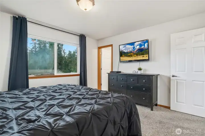 Door leads to primary bath.