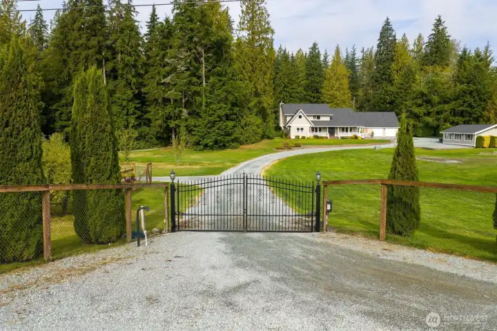 Ready for adventure behind your gated drive?