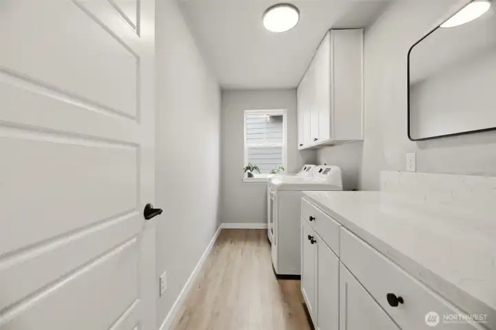 Upstairs Laundry