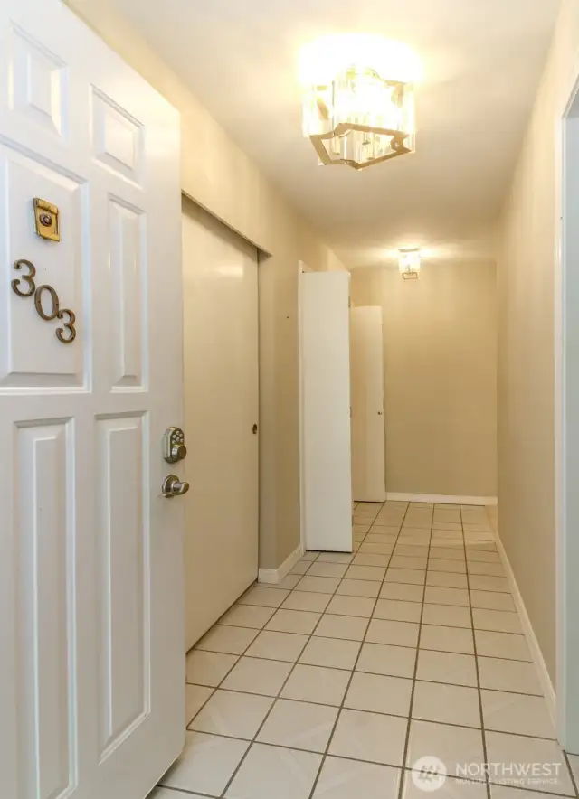 Enter into your new home!