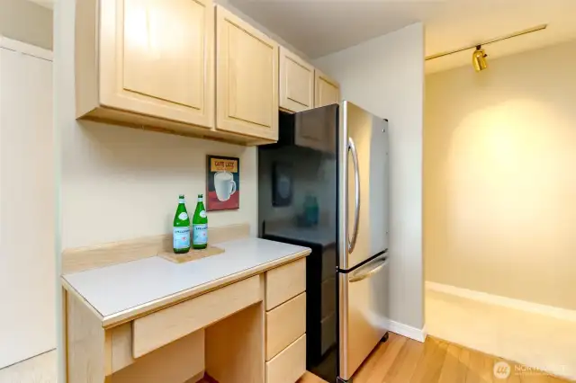 Built in desk