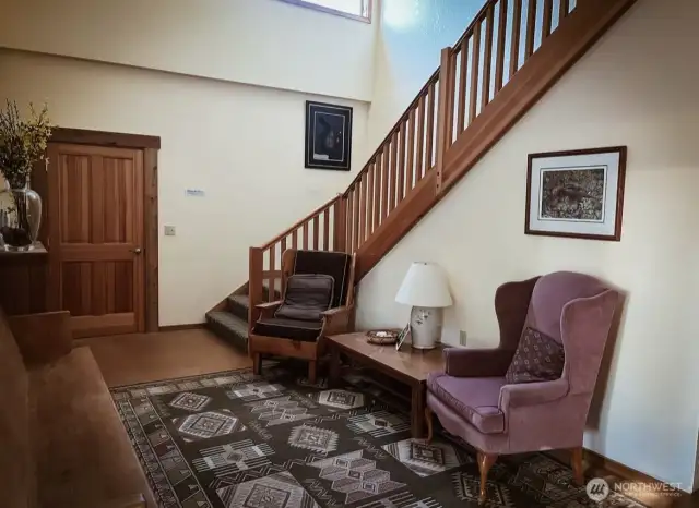 Entrance to the lodge