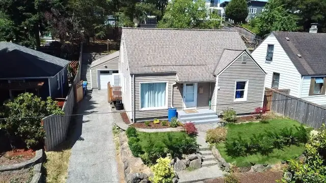 skyview of house