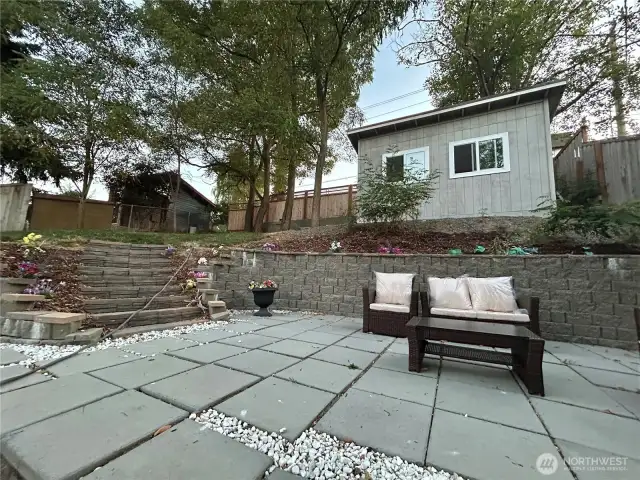 mid level backyard