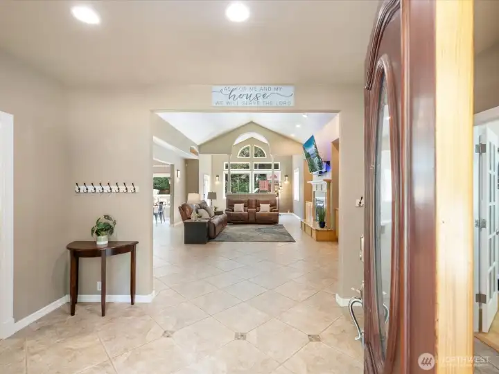 Extensive tile flooring offers durability and easy maintenance. All bedrooms are conveniently located on the main level, with AC units throughout for year-round comfort. The home is filled with natural light and includes a designated dining room—an uncommon and desirable feature in today’s homes.