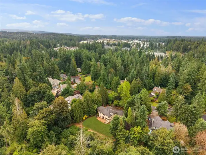 Green Belt behind house