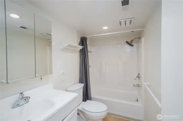 Downstairs full bathroom