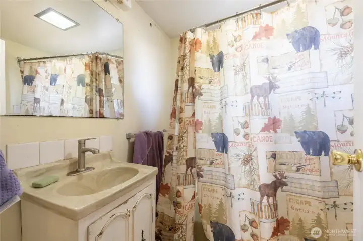 second full bathroom on the main floor
