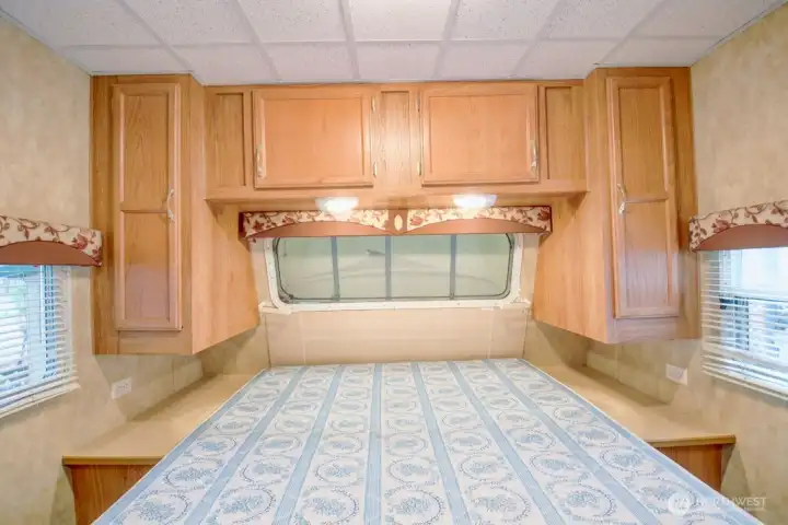 Bedroom with storage