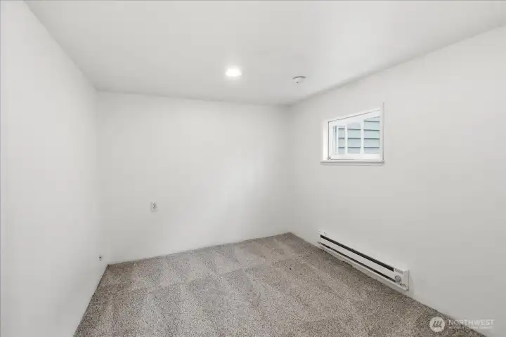 Extra finished room in basement