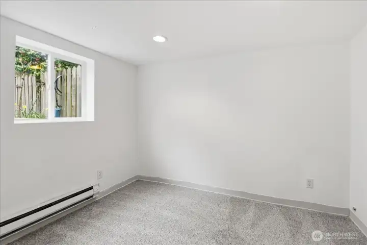 2nd finished room in basement