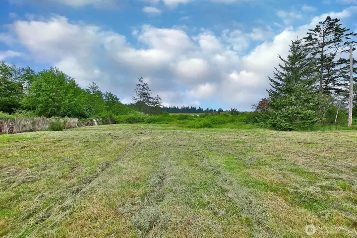 Looking West toward the Greenbank Farm.