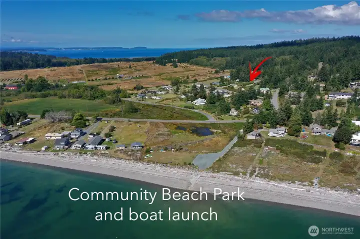 Many locals on the west side of the lsland  have purchased lots in this community to use the boat launch and waterfront park for crabbing and recreating!