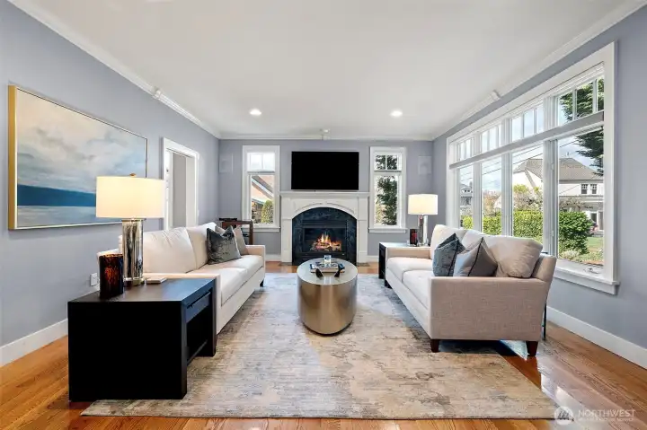 Abundant natural light fills the space, creating a bright and inviting atmosphere.