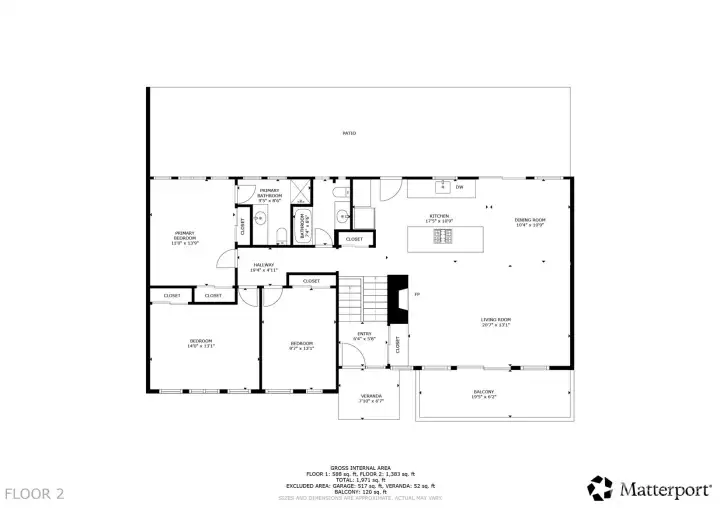 Upper Level Floor Plan Upper Level Floor Plan