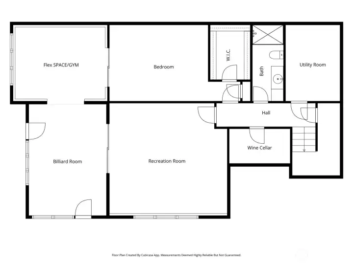 Lower Level Floor Plan