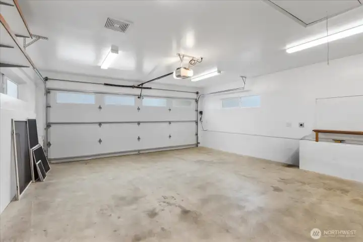 Fully finished garage