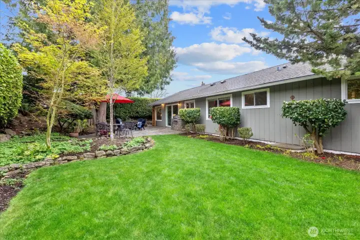 The front and back lawn has been lovingly maintained and is ready to show off - perfect for a round of croquet!
