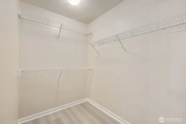 Walk In Primary Closet