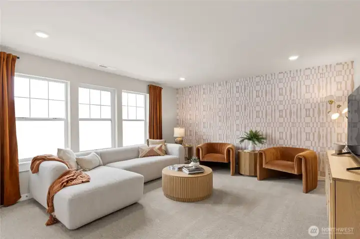 Large bonus rooms offer flex space and many options!