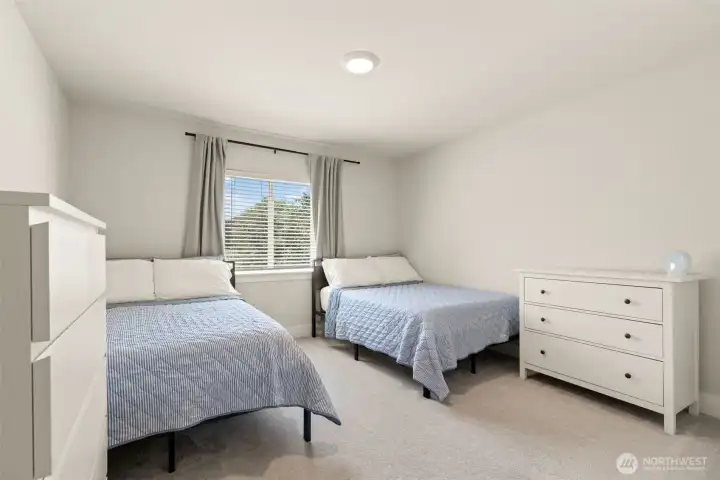 Upper level bedroom.