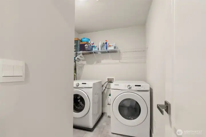 Laundry room.