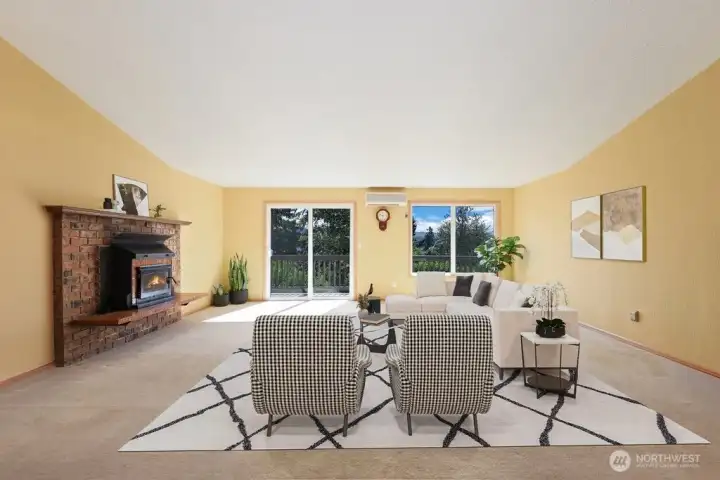 virtually staged