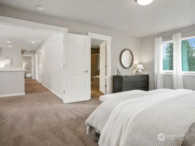 View of Hallway from Primary Bedroom