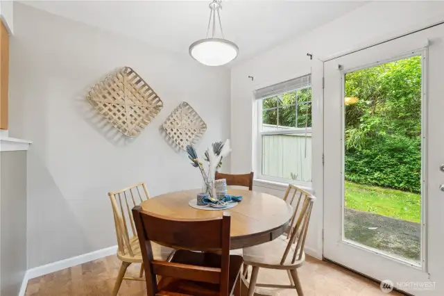 More than enough room for your kitchen table