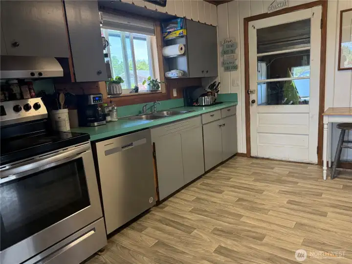 Spacious kitchen with updated appliances